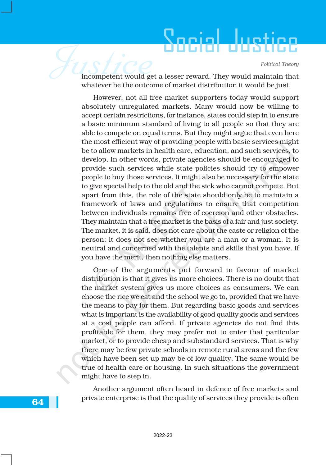 NCERT Book for Class 11 Political Science (Political Theory) Chapter 4 Social Justice - Page 12