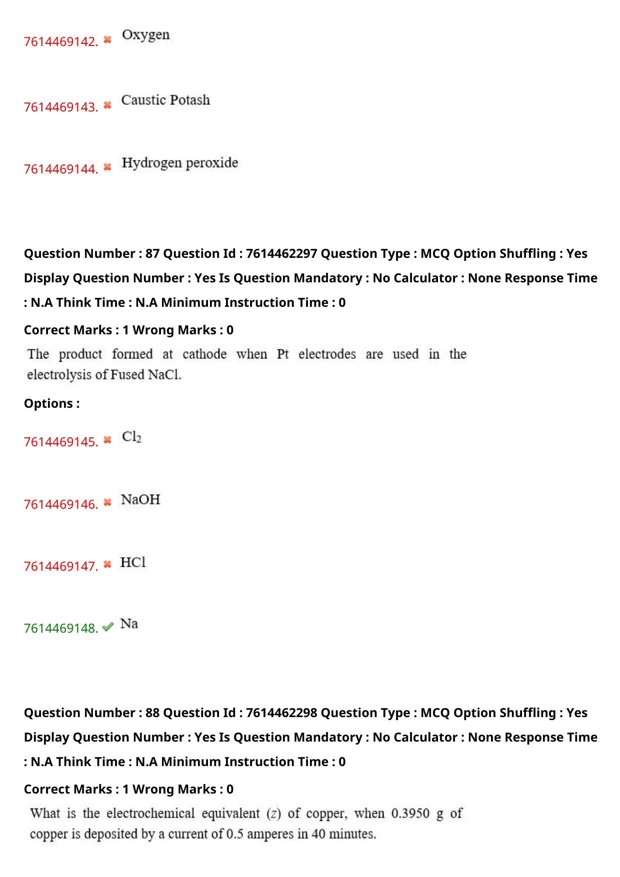 TS ECET 2024: MET – METALLURGICAL ENGINEERING Master Question Paper With Preliminary Key - Page 55