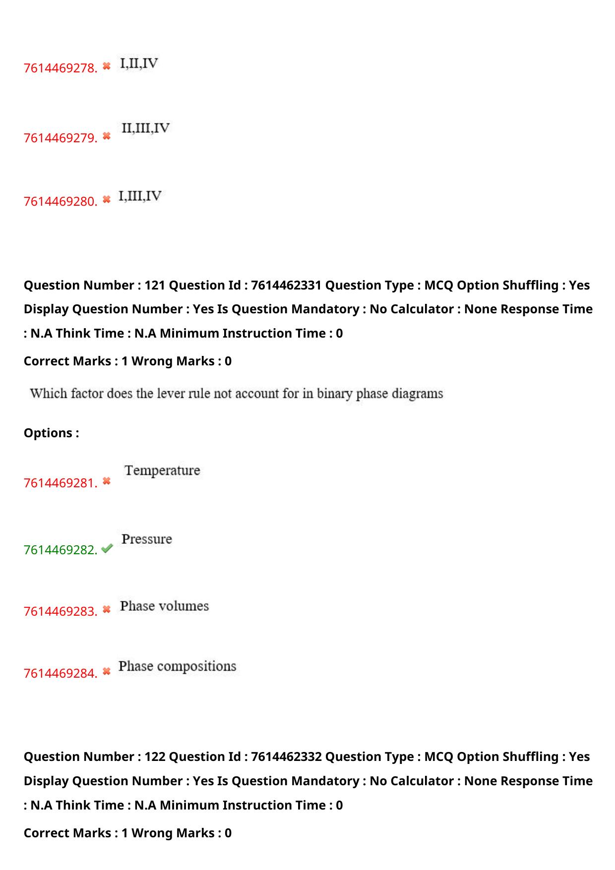 TS ECET 2024: MET – METALLURGICAL ENGINEERING Master Question Paper With Preliminary Key - Page 75