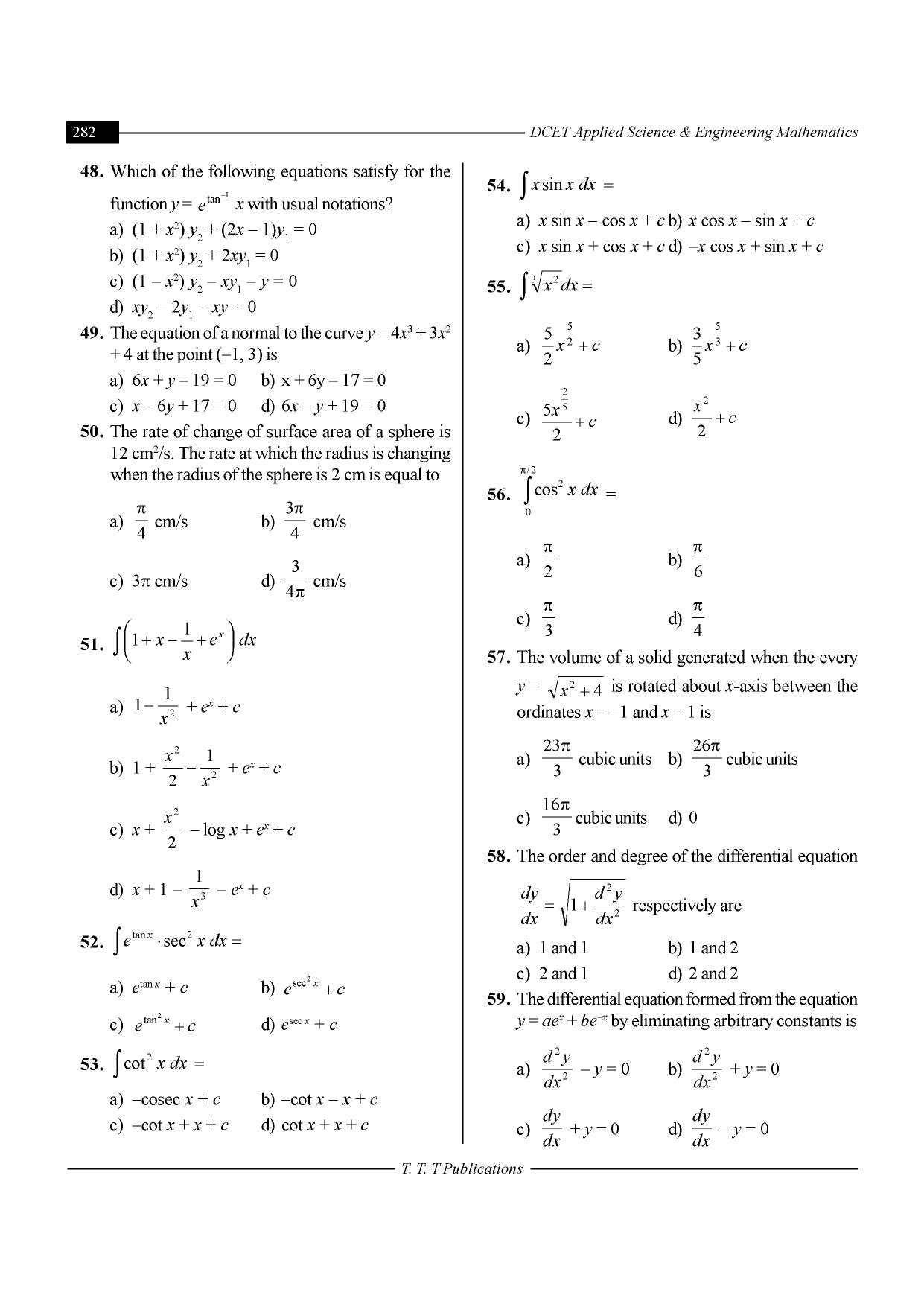 Karnataka DCET 2019 Question Paper - IndCareer Docs