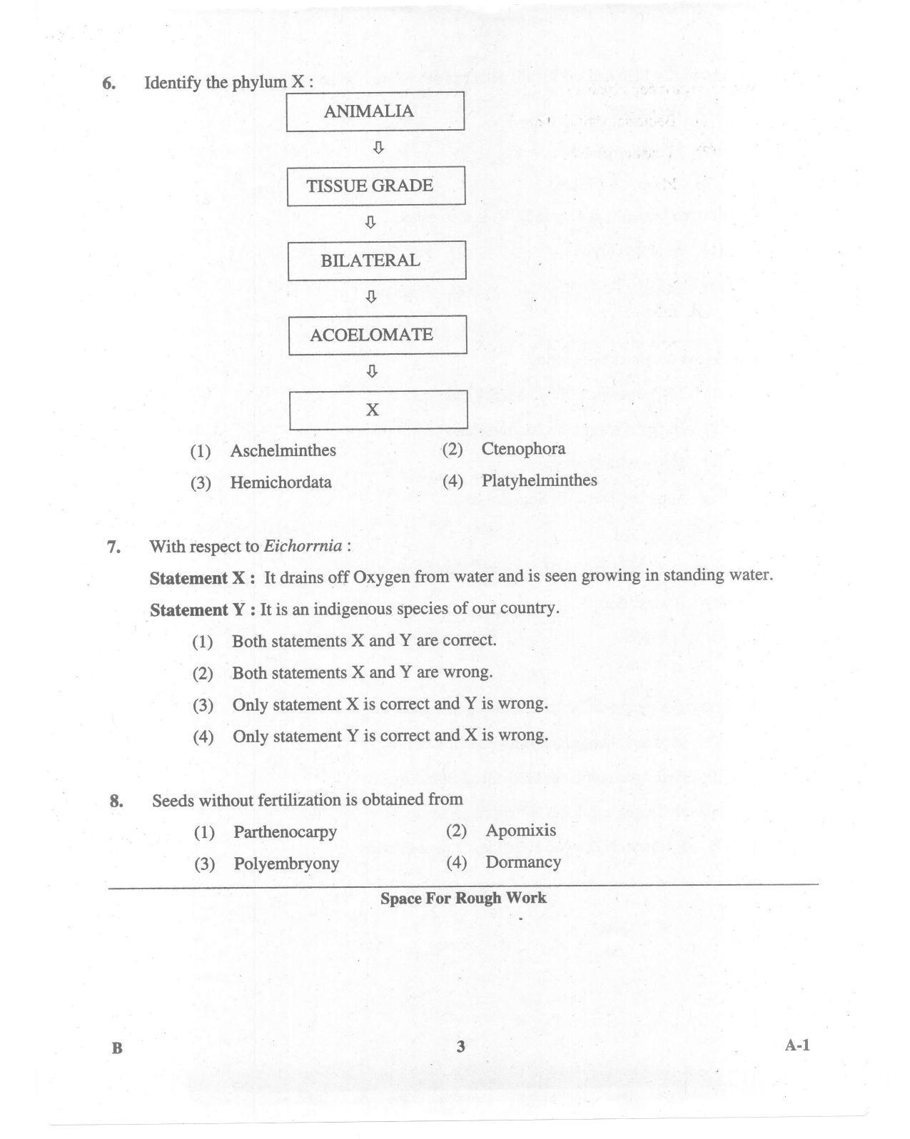 KCET Biology 2015 Question Papers - Page 3