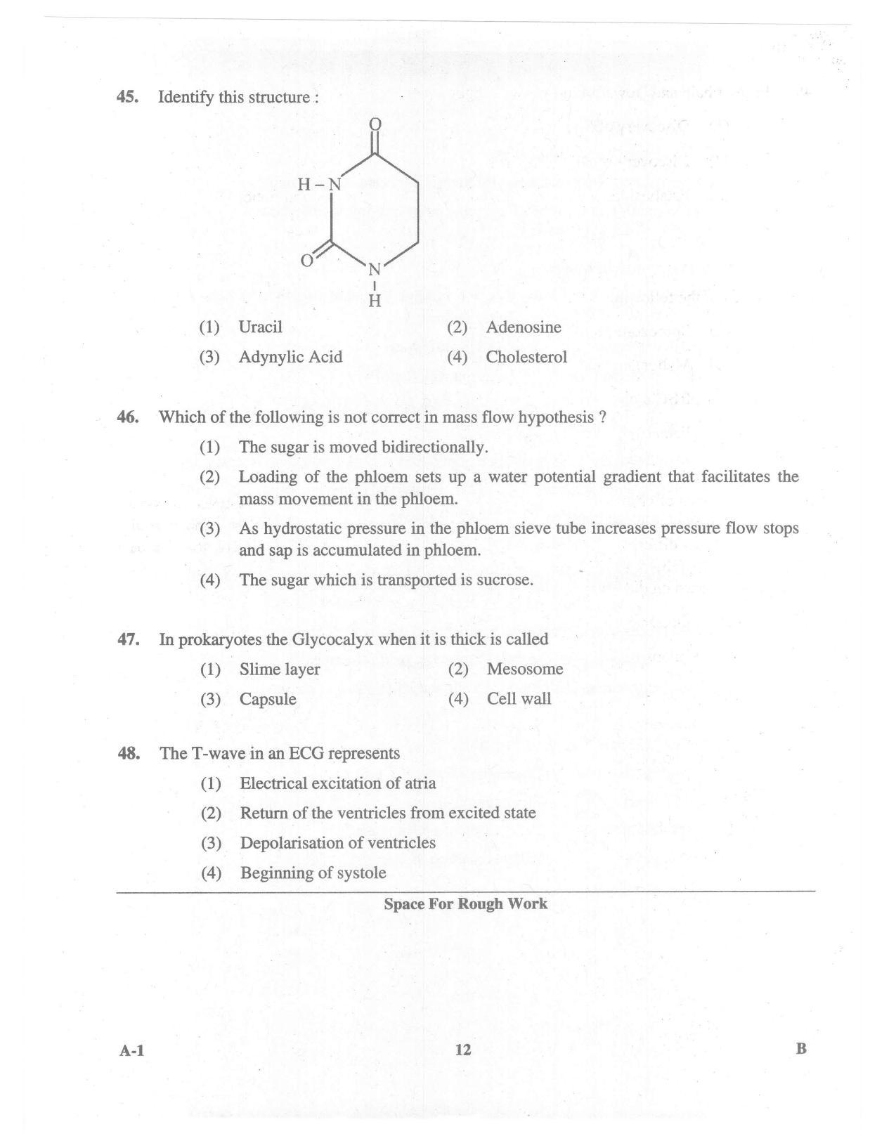 KCET Biology 2015 Question Papers - Page 12