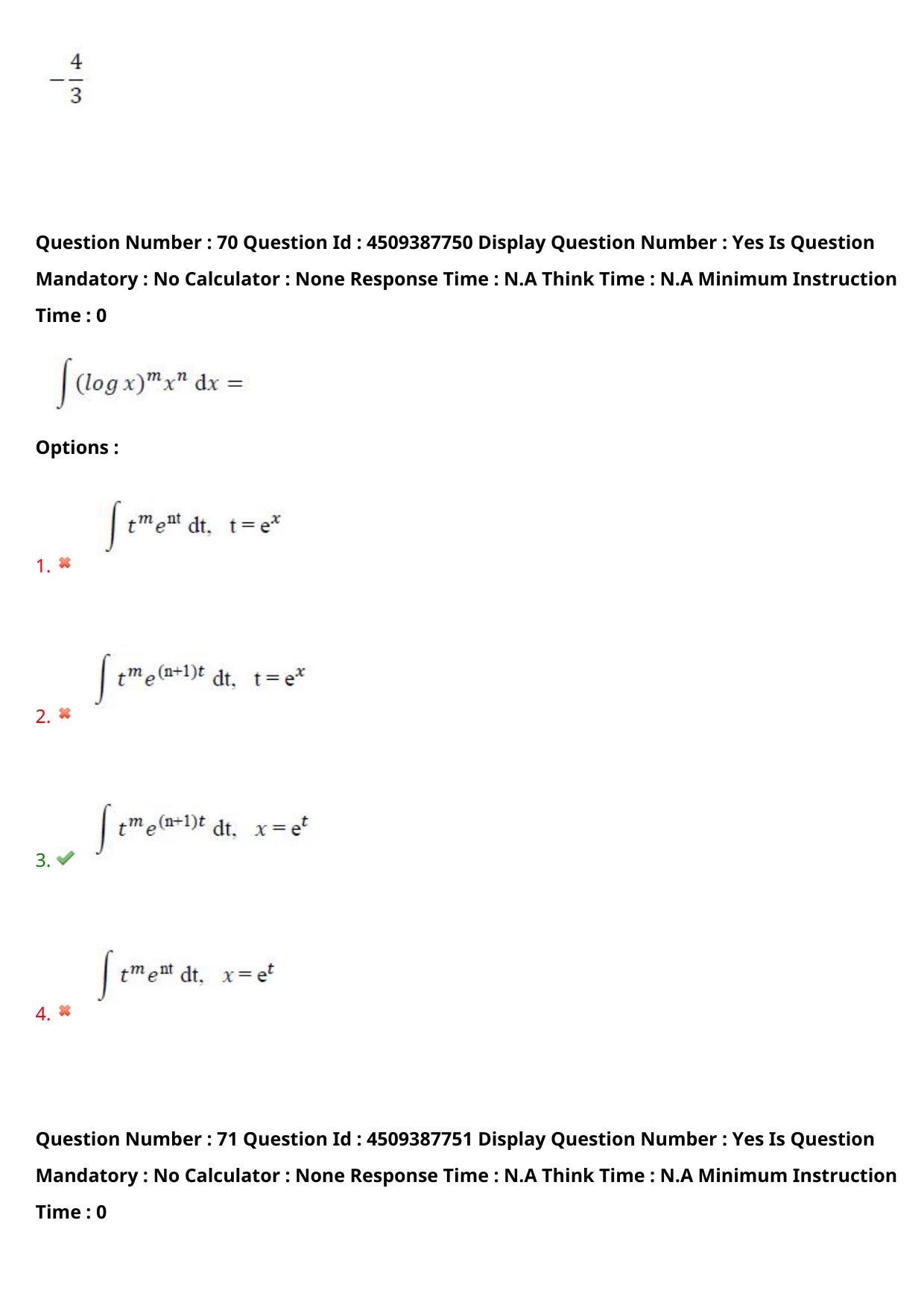 AP EAPCET 2024 - 23 May 2024 Forenoon - Master Engineering Question Paper With Preliminary Keys - Page 56