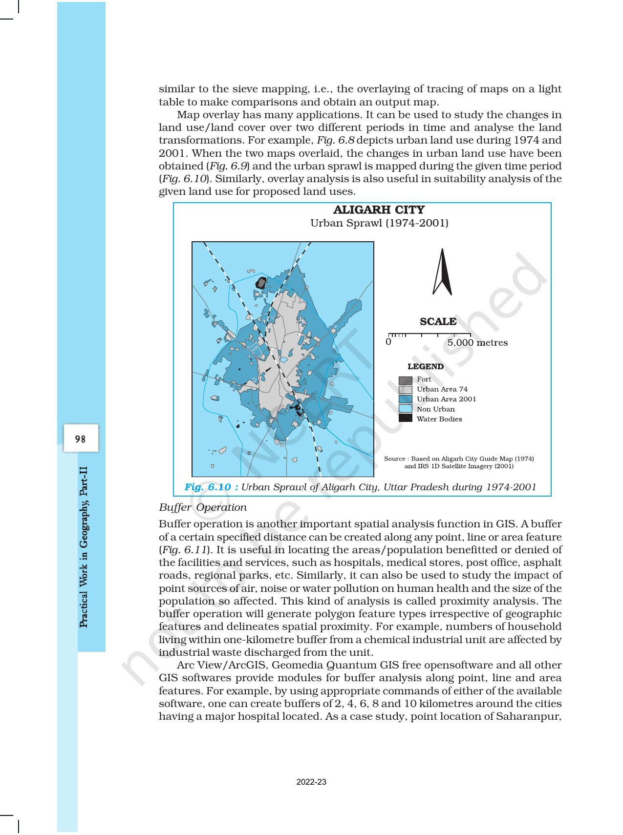 NCERT Book For Class 12 Geography Chapter 6 Spatial