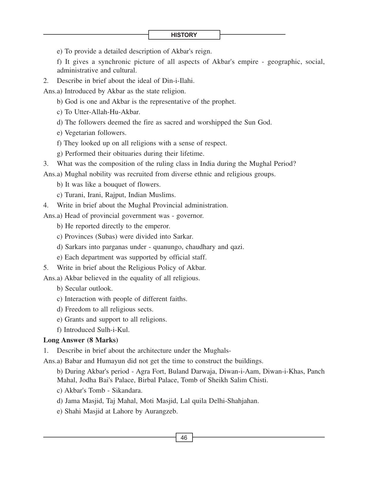 CBSE Class 12 History Kings Chronicles Mughal Courts - Page 2