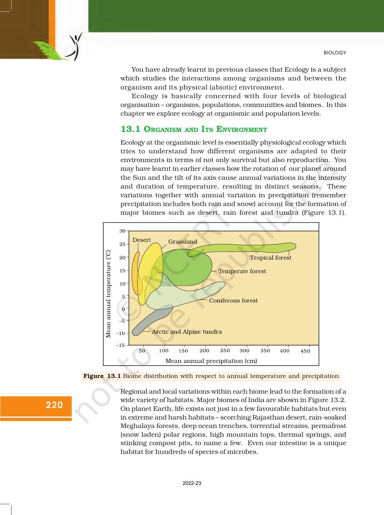 NCERT Book for Class 12 Biology Chapter 13 Organisms and Populations - Page 4