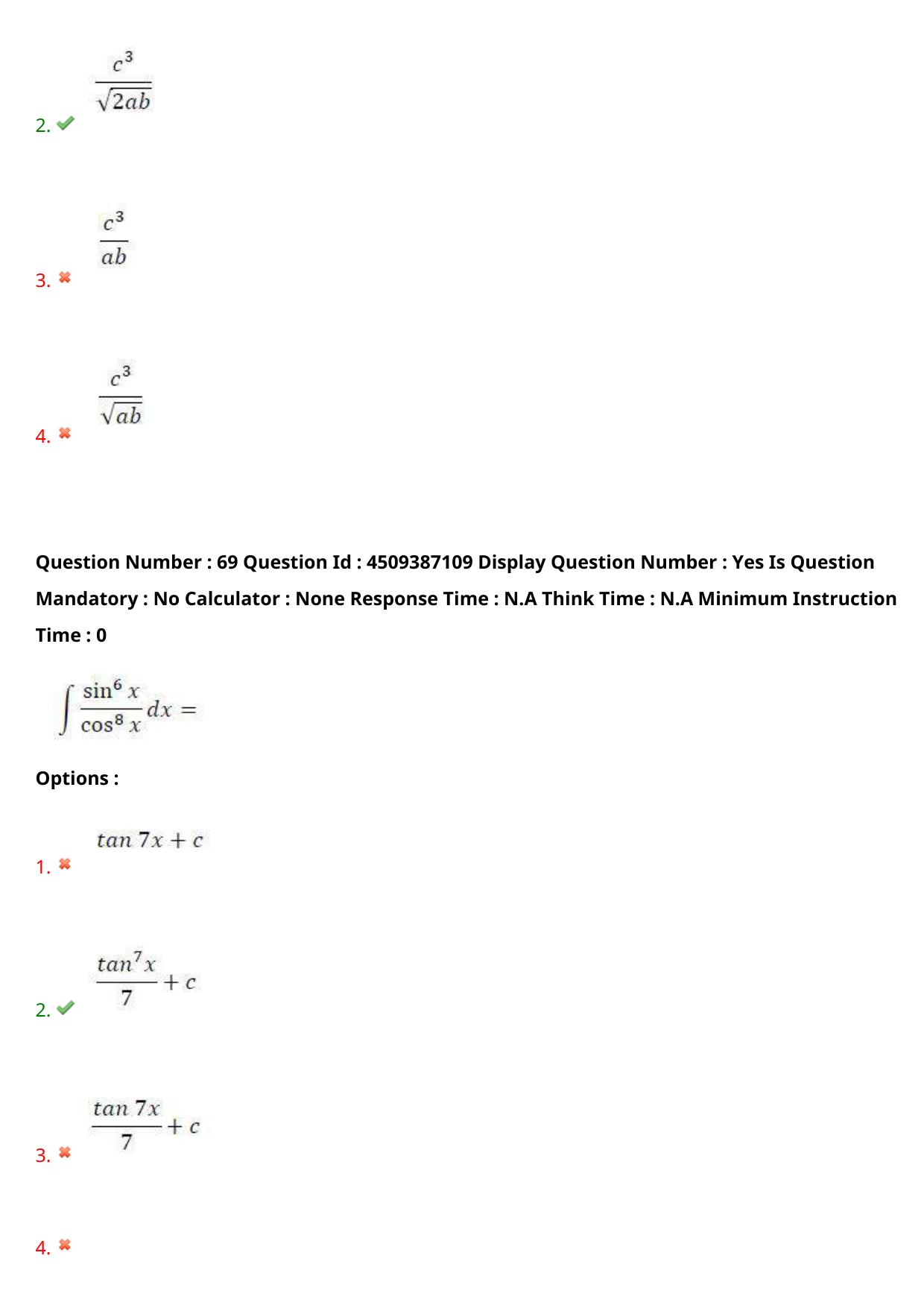 AP EAPCET 2024 - 21 May 2024 Afternoon - Master Engineering Question Paper With Preliminary Keys - Page 54