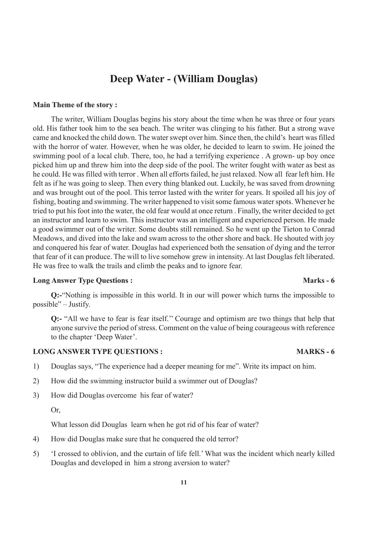 Tripura Board Class 12 English Workbooks - Page 11