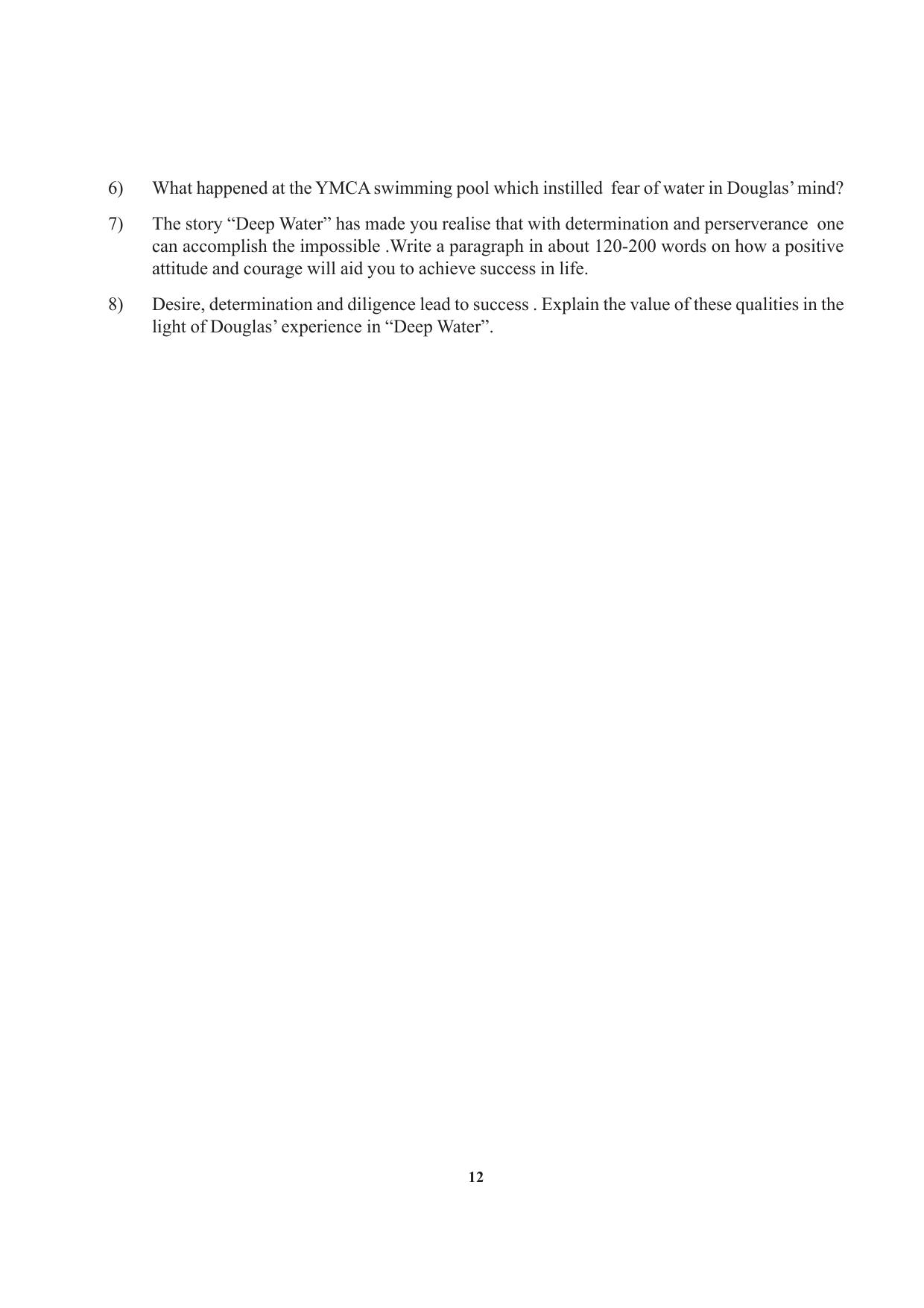 Tripura Board Class 12 English Workbooks - Page 12