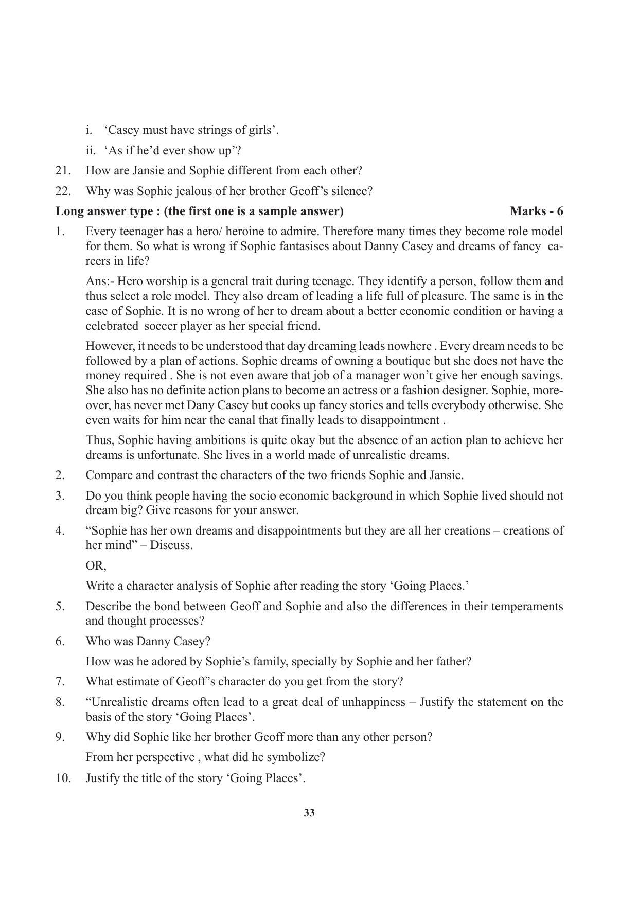 Tripura Board Class 12 English Workbooks - Page 33