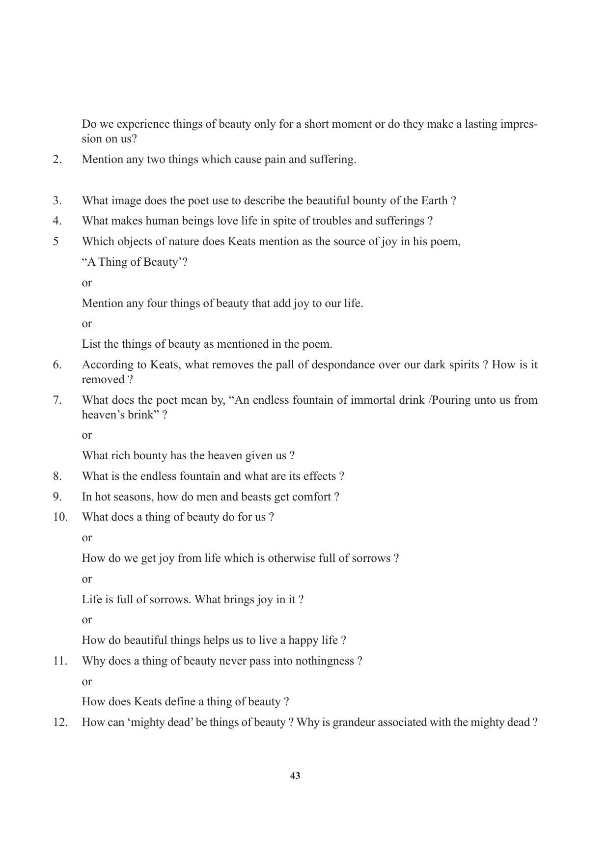 Tripura Board Class 12 English Workbooks - Page 43