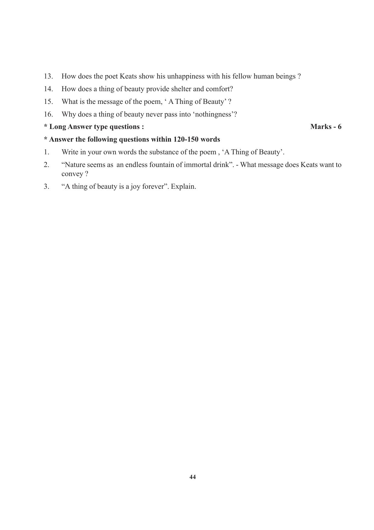 Tripura Board Class 12 English Workbooks - Page 44