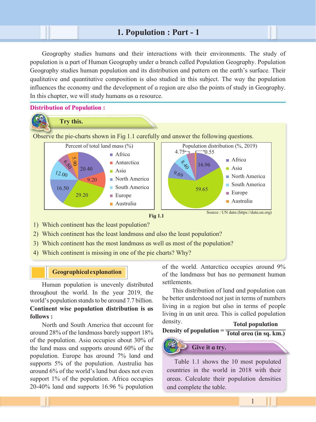 Maharashtra Board Class 12 Geography Textbook - IndCareer Docs