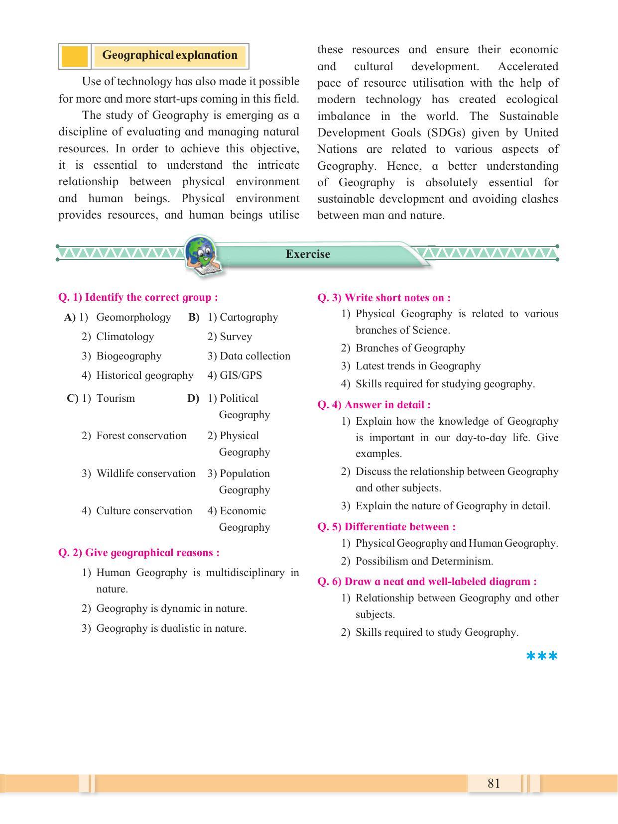 Maharashtra Board Class 12 Geography Textbook - IndCareer Docs