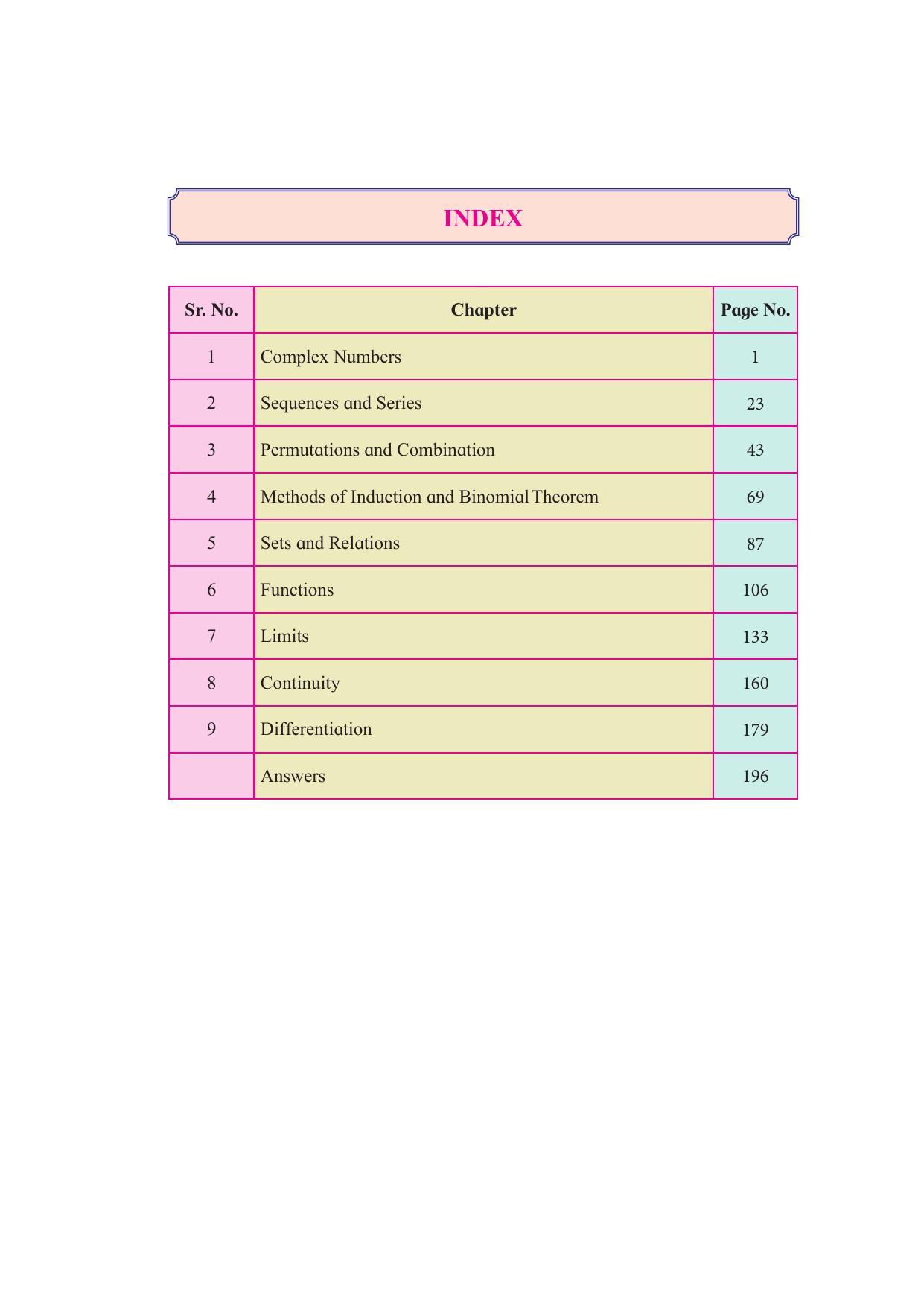 Maharashtra Board Class 11 Maths Textbook - Page 10