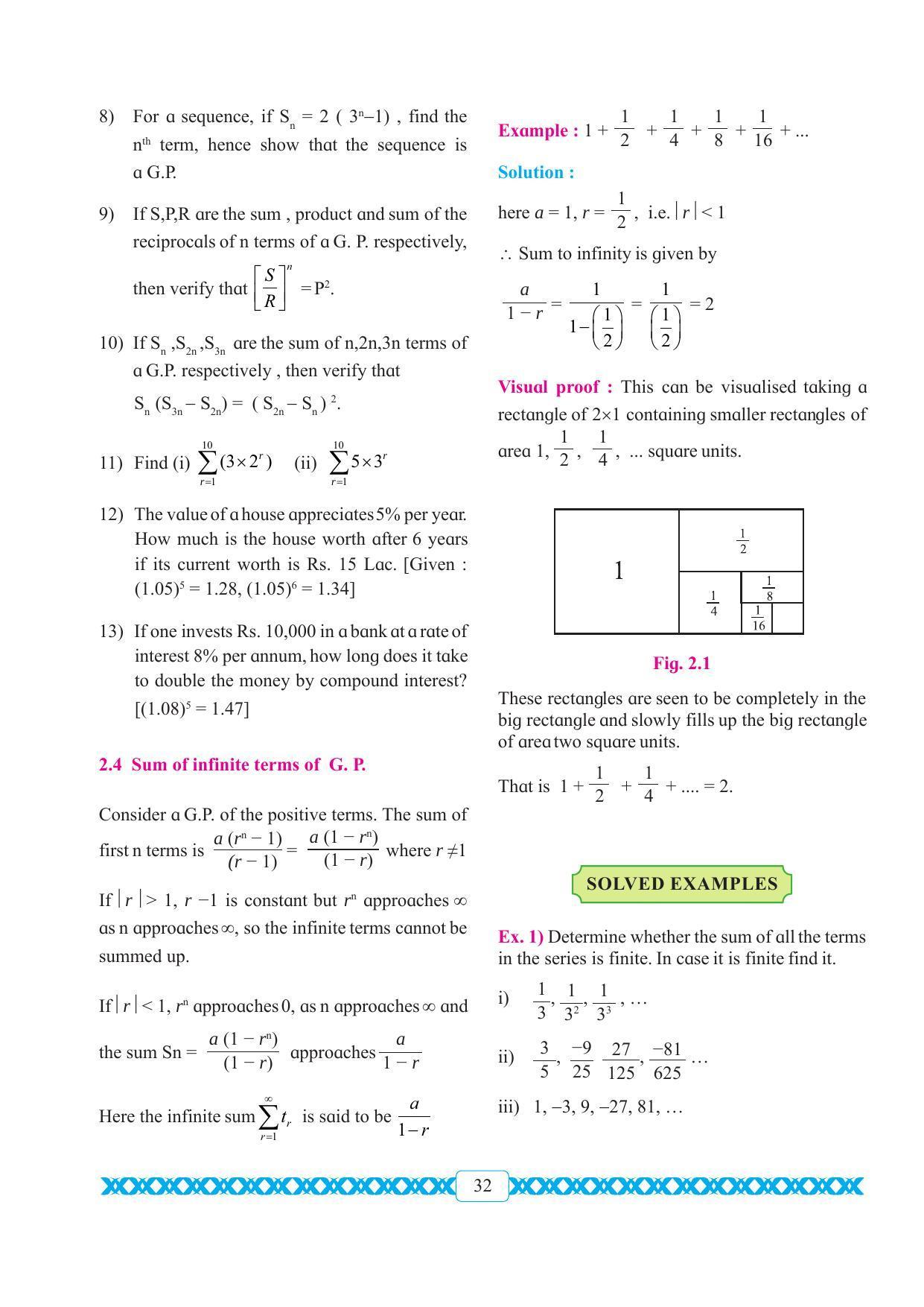 Maharashtra Board Class 11 Maths Textbook - Page 42