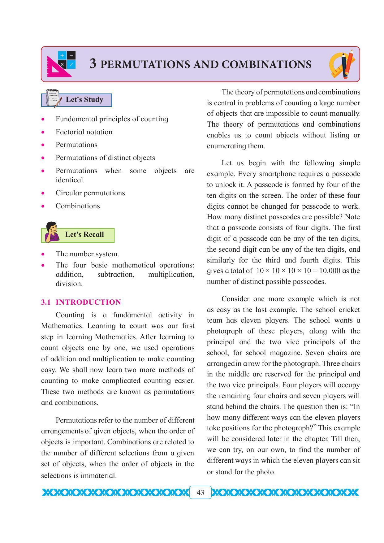 Maharashtra Board Class 11 Maths Textbook - Page 53
