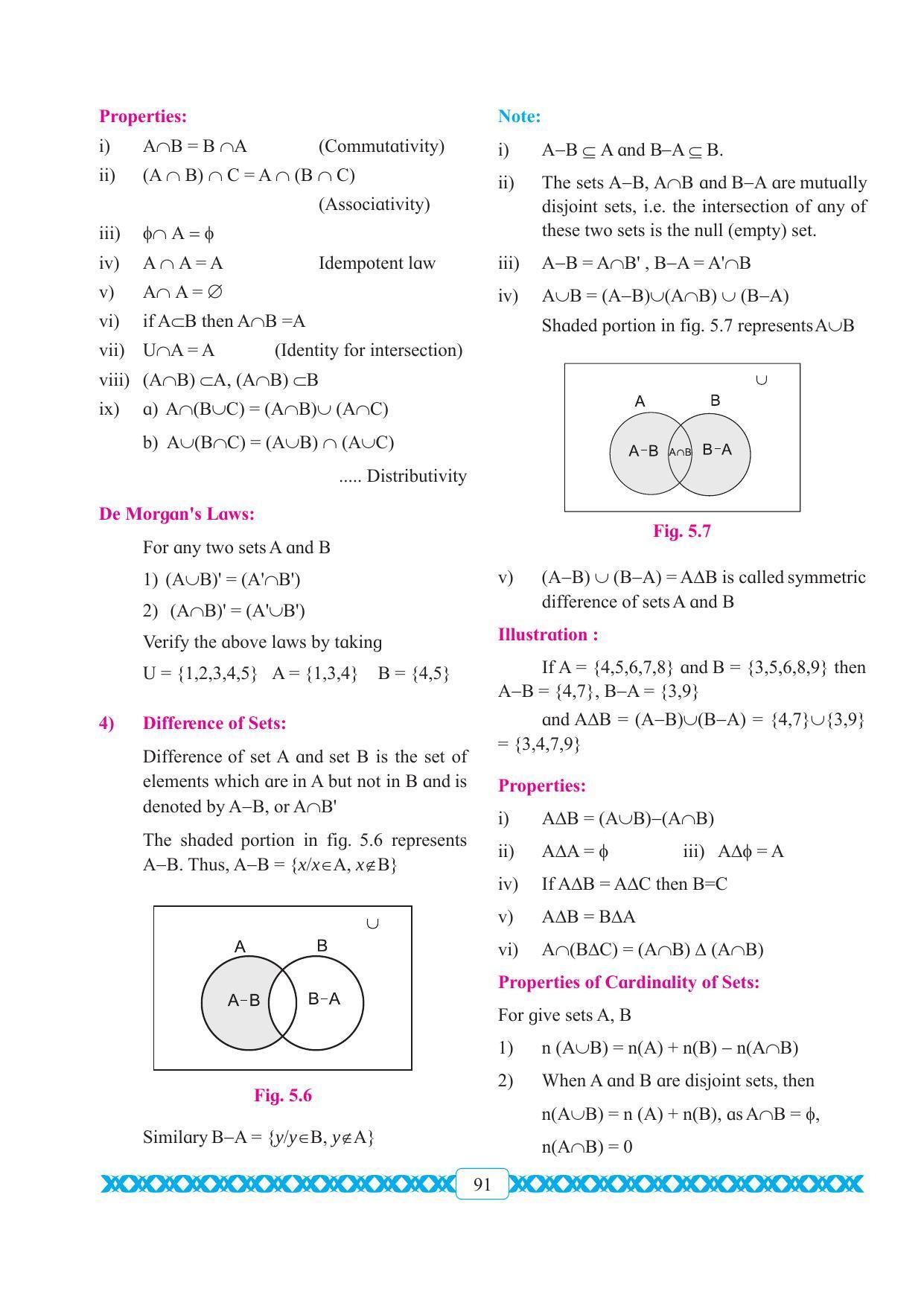 Maharashtra Board Class 11 Maths Textbook - Page 101