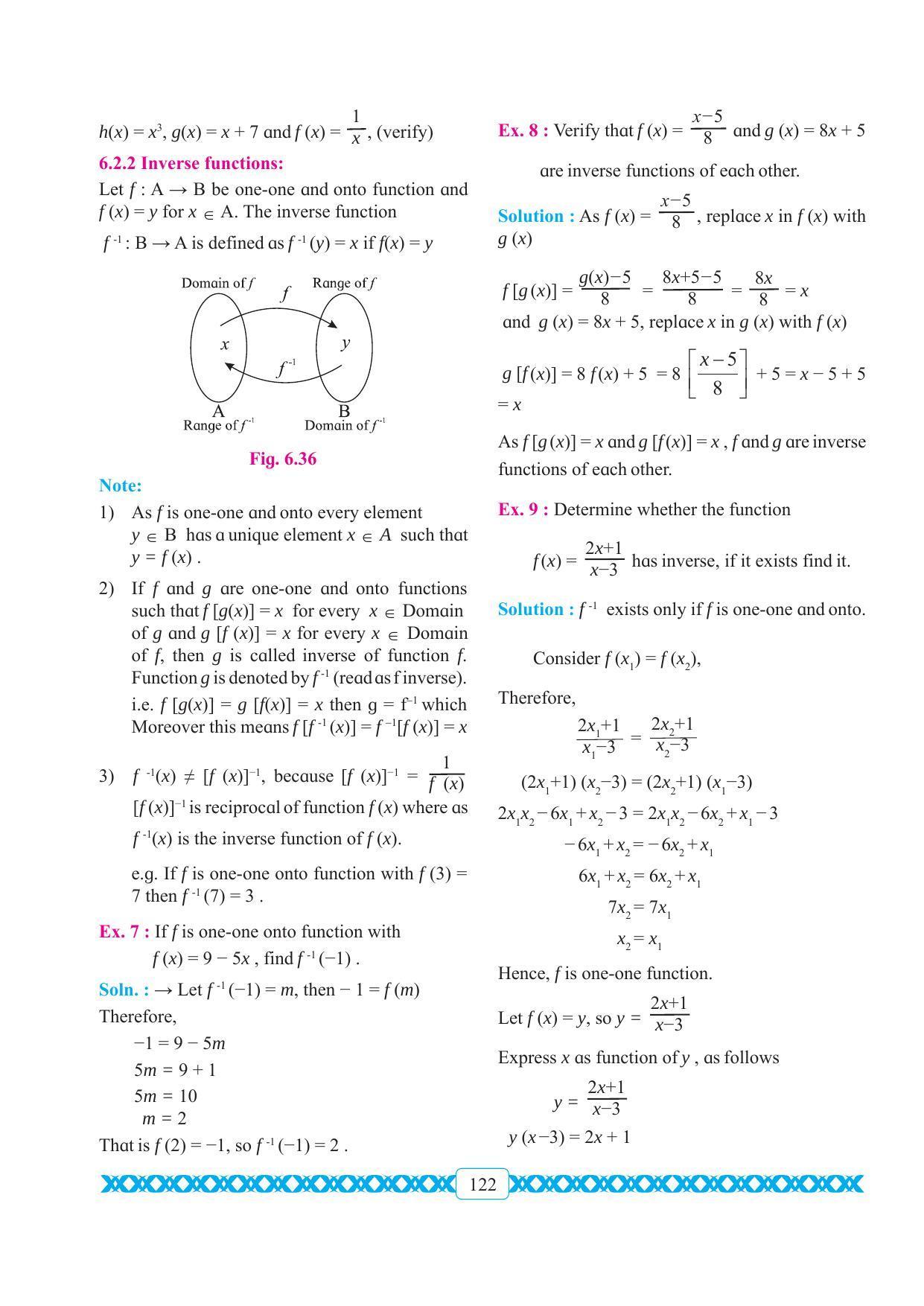 Maharashtra Board Class 11 Maths Textbook - Page 132