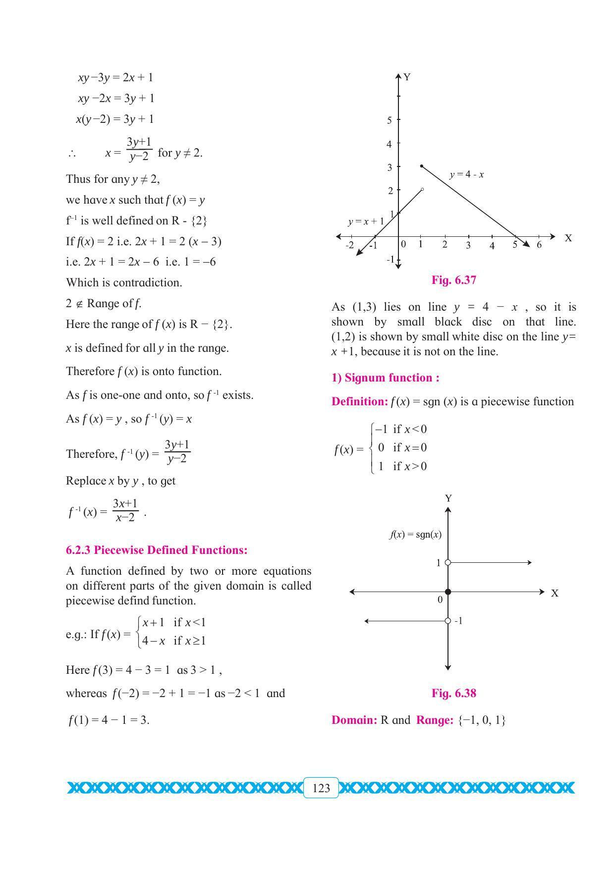 Maharashtra Board Class 11 Maths Textbook - Page 133