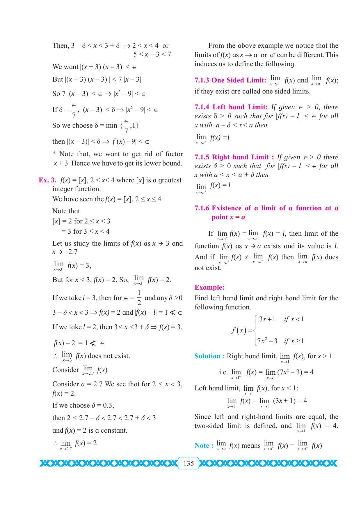 Maharashtra Board Class 11 Maths Textbook - Page 145