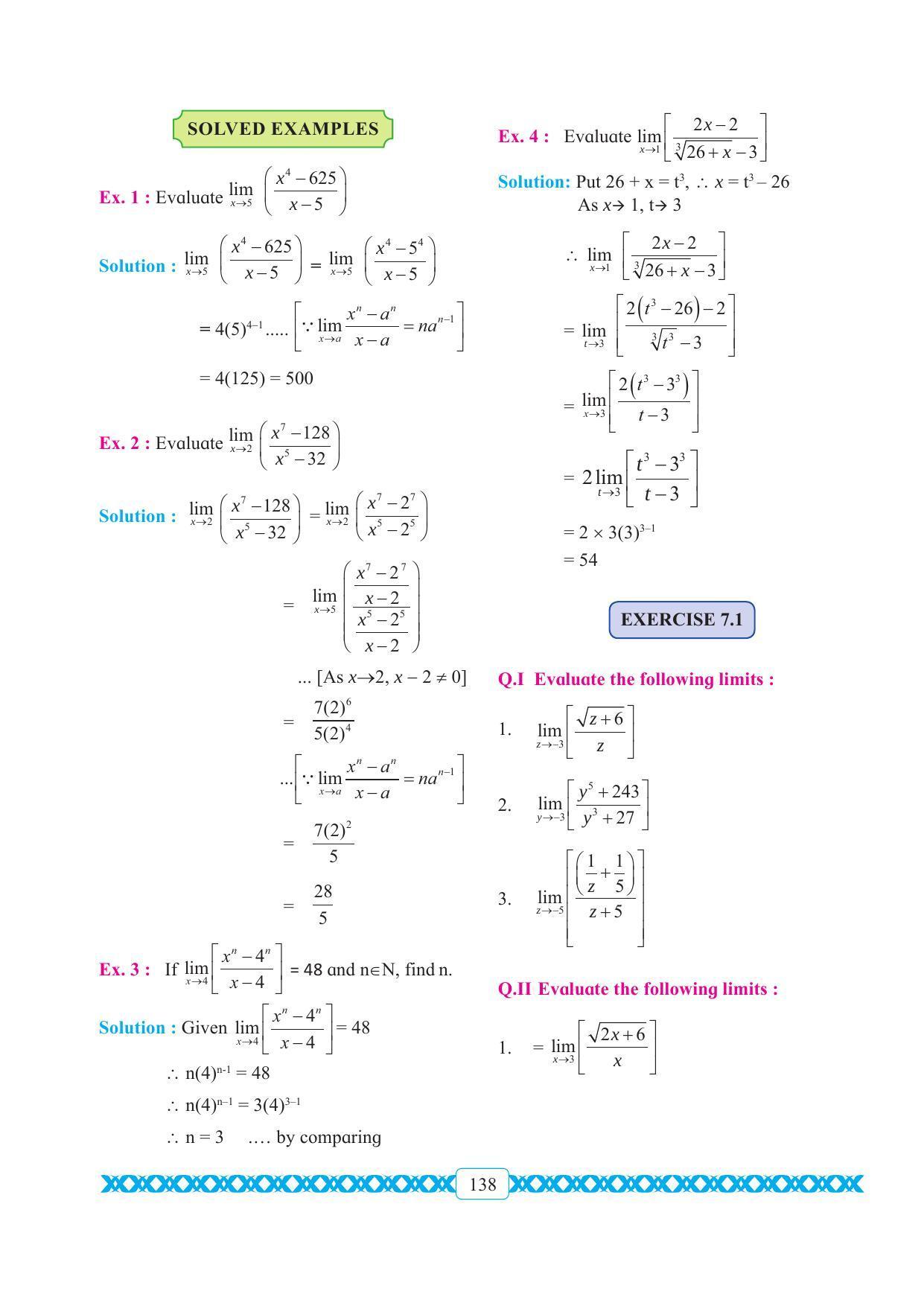 Maharashtra Board Class 11 Maths Textbook - Page 148