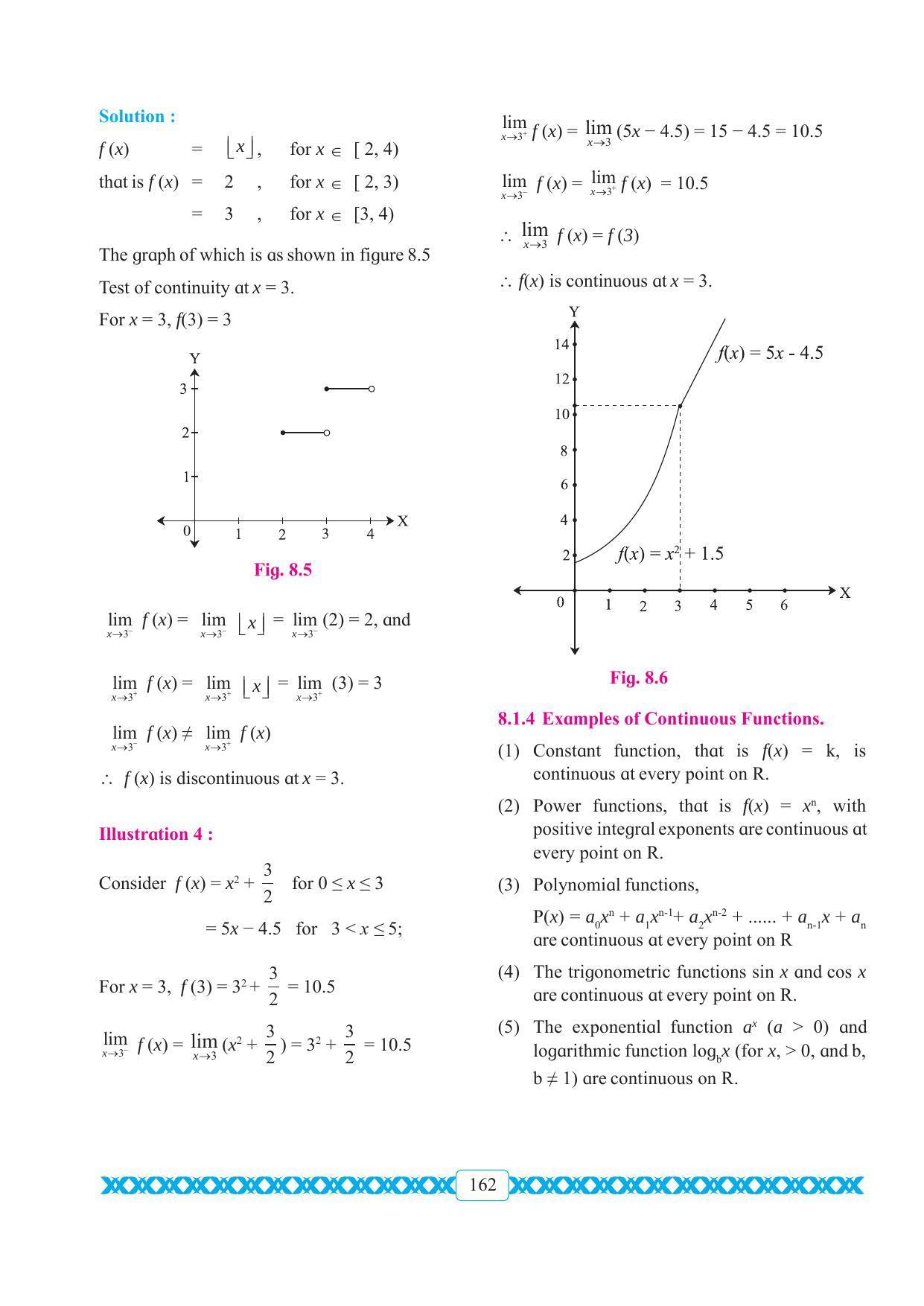 Maharashtra Board Class 11 Maths Textbook - Page 172