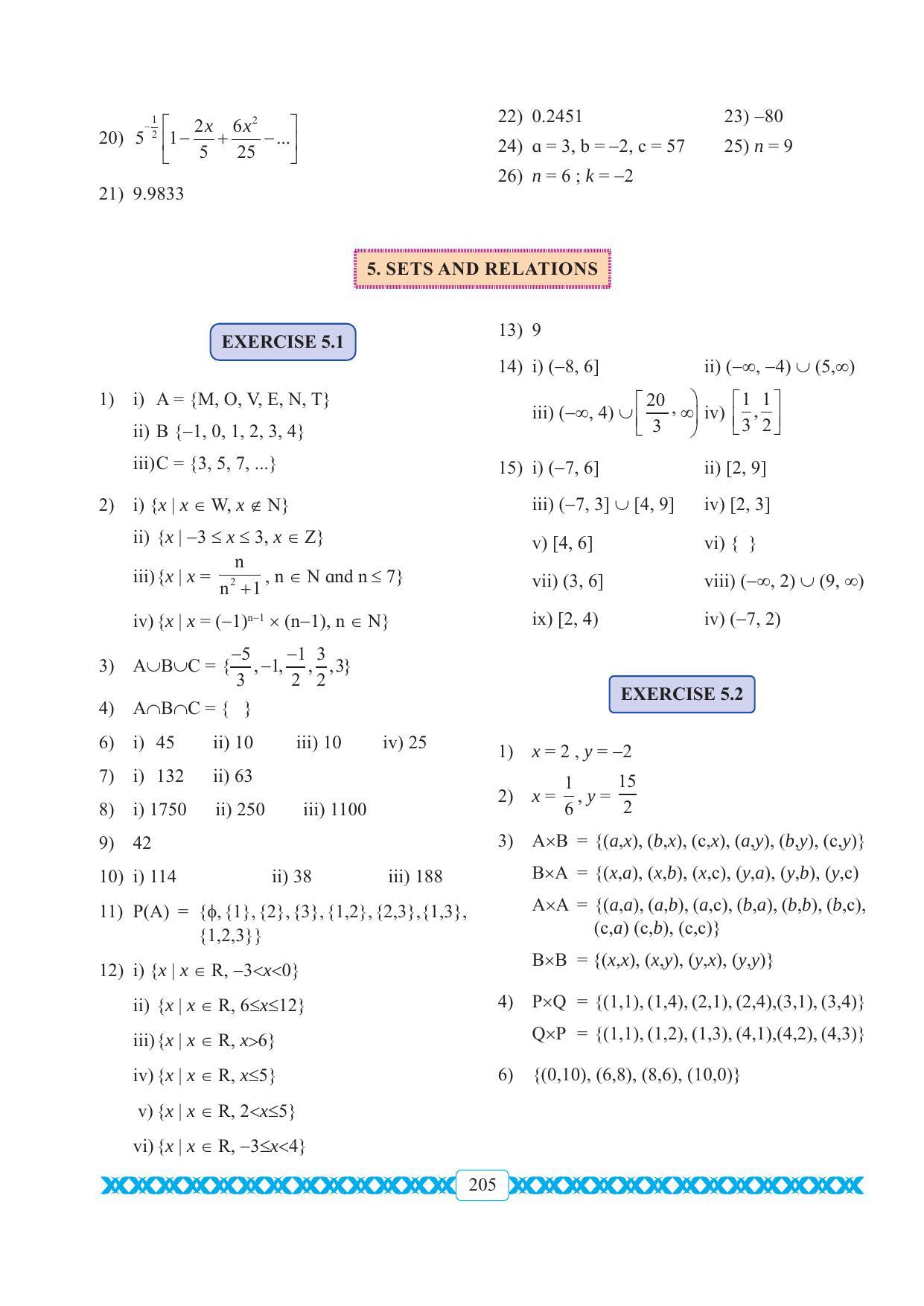 Maharashtra Board Class 11 Maths Textbook - Page 215