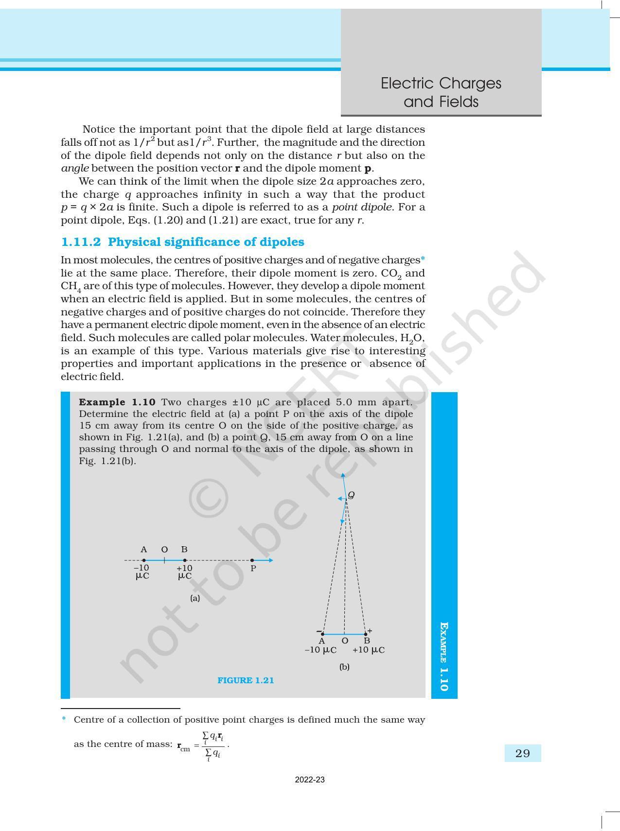 NCERT Book for Class 12 Physics Chapter 1 Electric Charges and Fields - Page 29