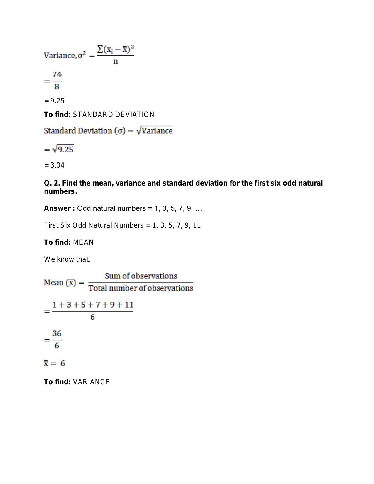 Chapter 30: Statistics: RS Aggarwal Class 11 Solutions  - Page 33