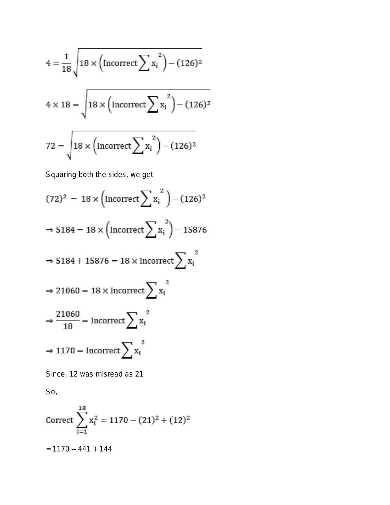 Chapter 30: Statistics: RS Aggarwal Class 11 Solutions  - Page 77