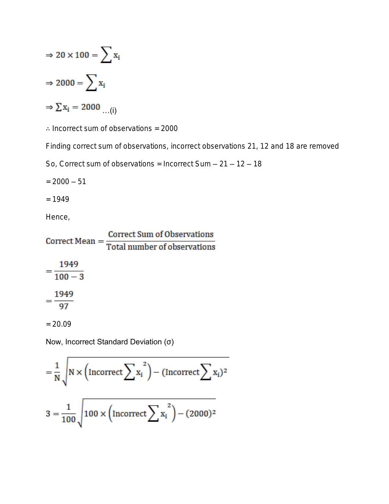 Chapter 30: Statistics: RS Aggarwal Class 11 Solutions  - Page 82