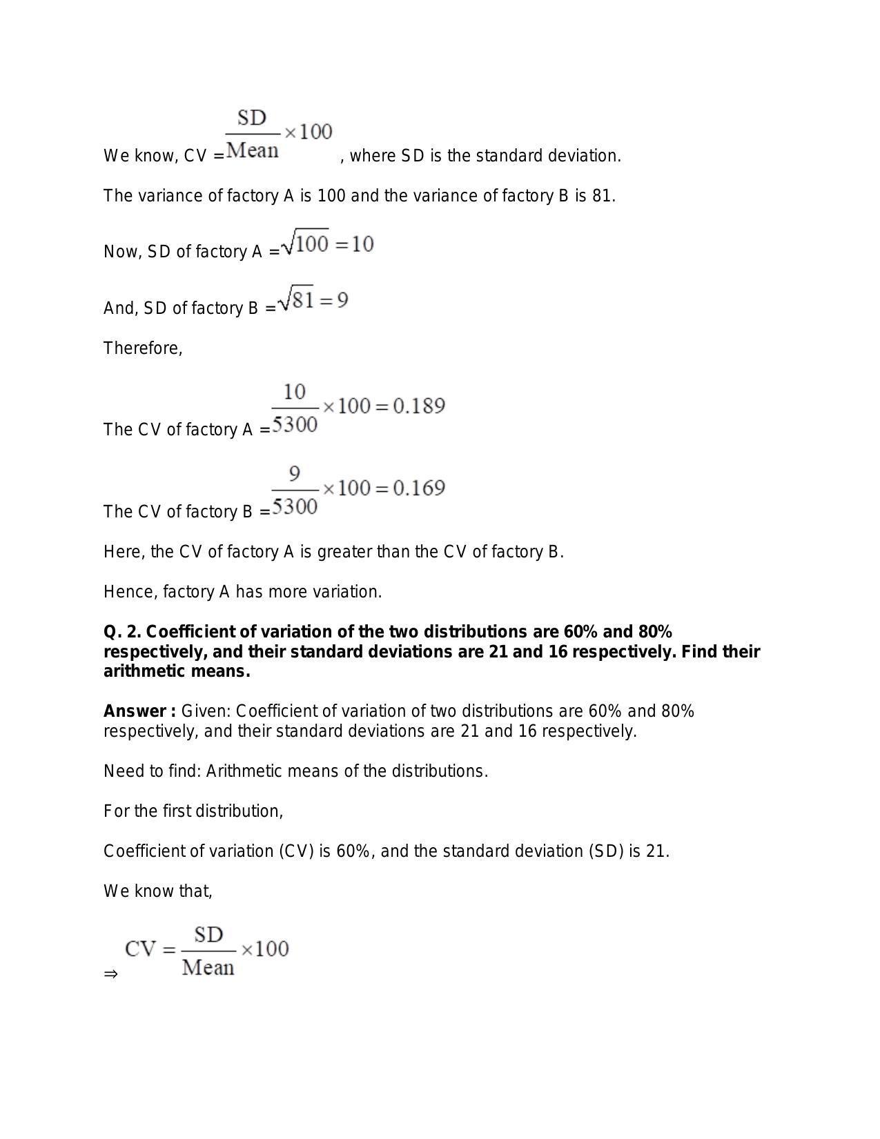 Chapter 30: Statistics: RS Aggarwal Class 11 Solutions  - Page 85