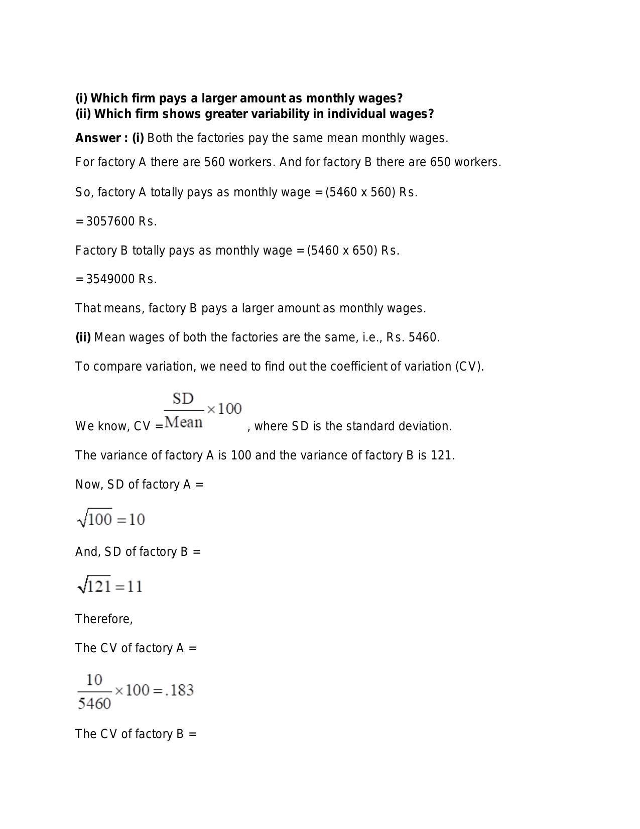 Chapter 30: Statistics: RS Aggarwal Class 11 Solutions  - Page 88