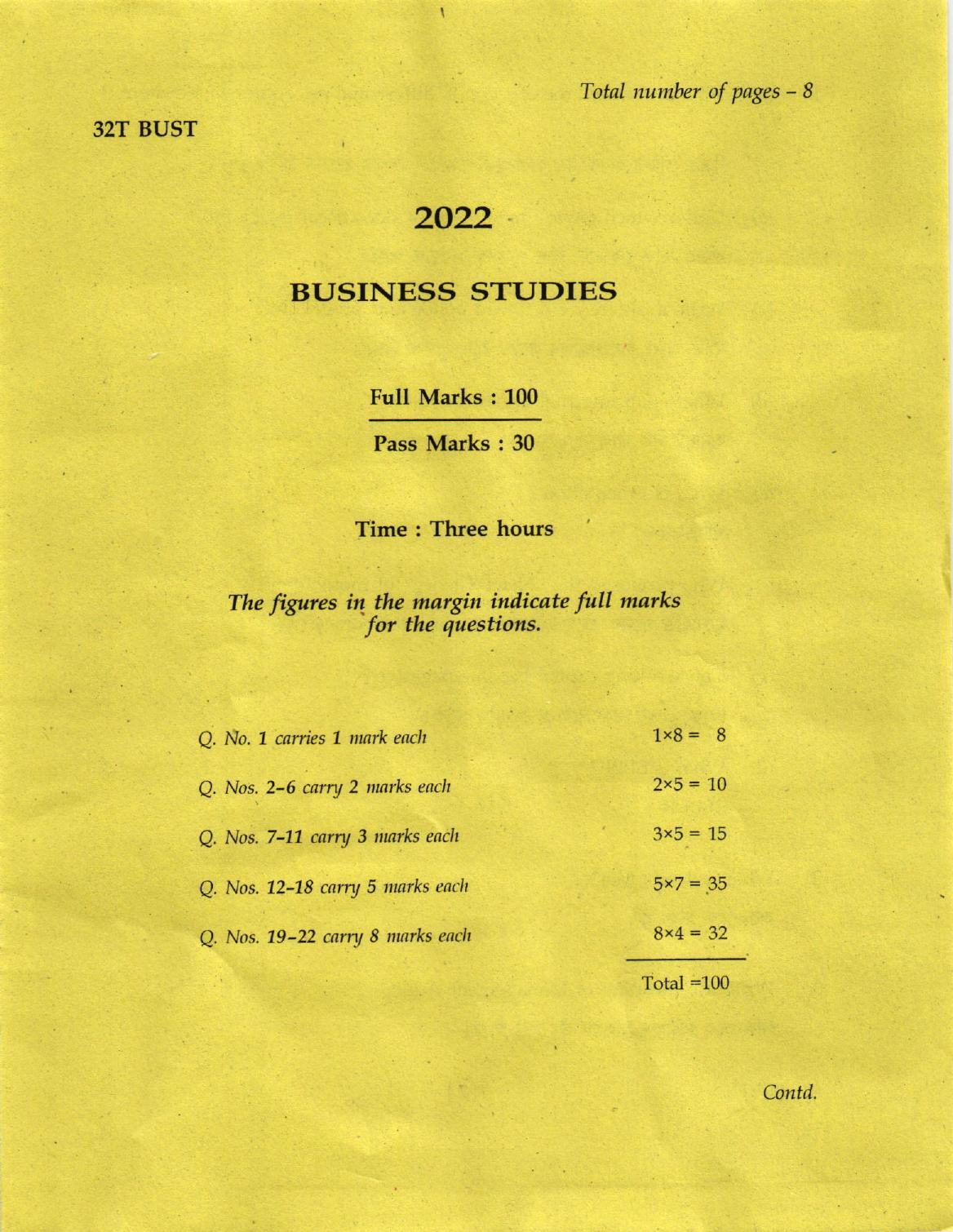 ahsec-class-12-business-studies-question-papers-2022-indcareer-docs