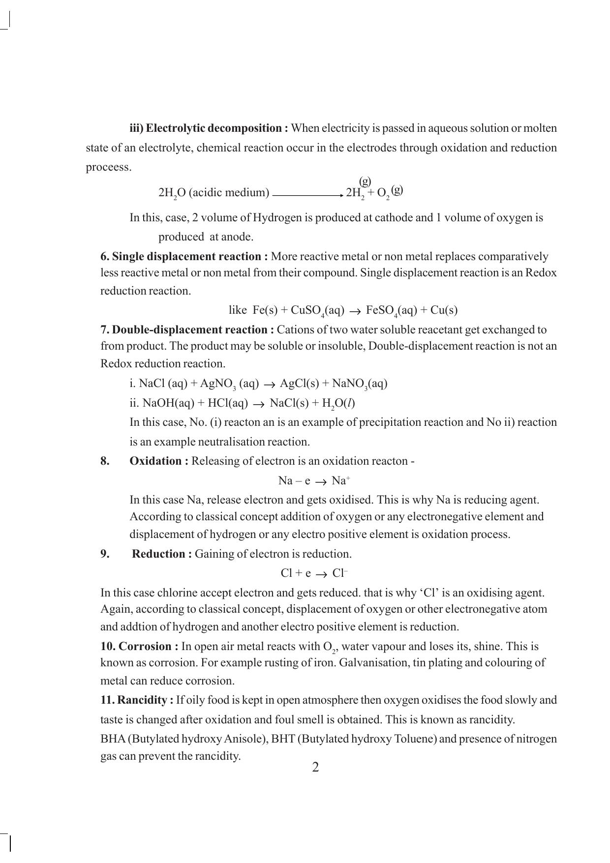 Tripura Board Class 10 Science English Version Workbooks - Page 8