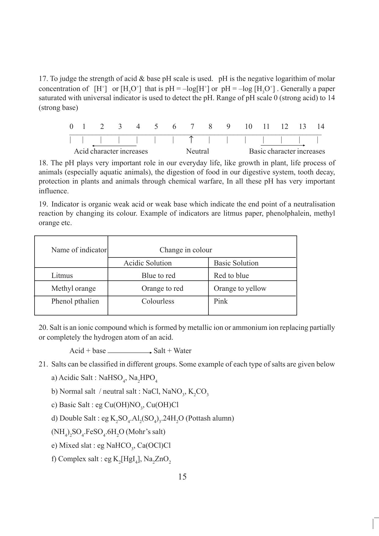 Tripura Board Class 10 Science English Version Workbooks - Page 21