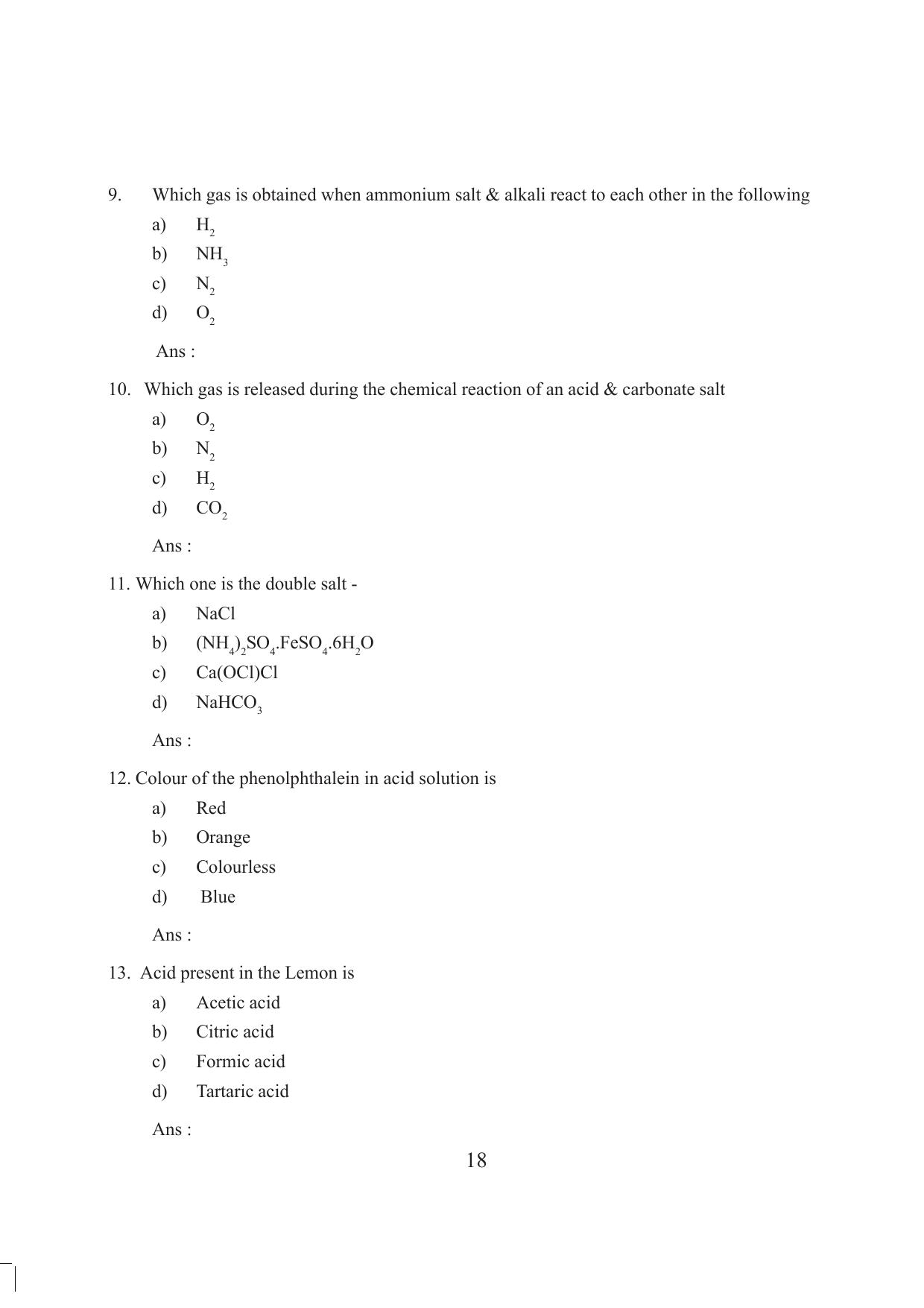 Tripura Board Class 10 Science English Version Workbooks - Page 24