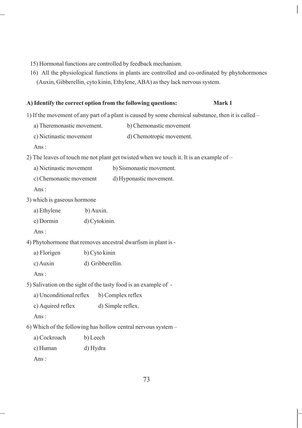 Tripura Board Class 10 Science English Version Workbooks - Page 79