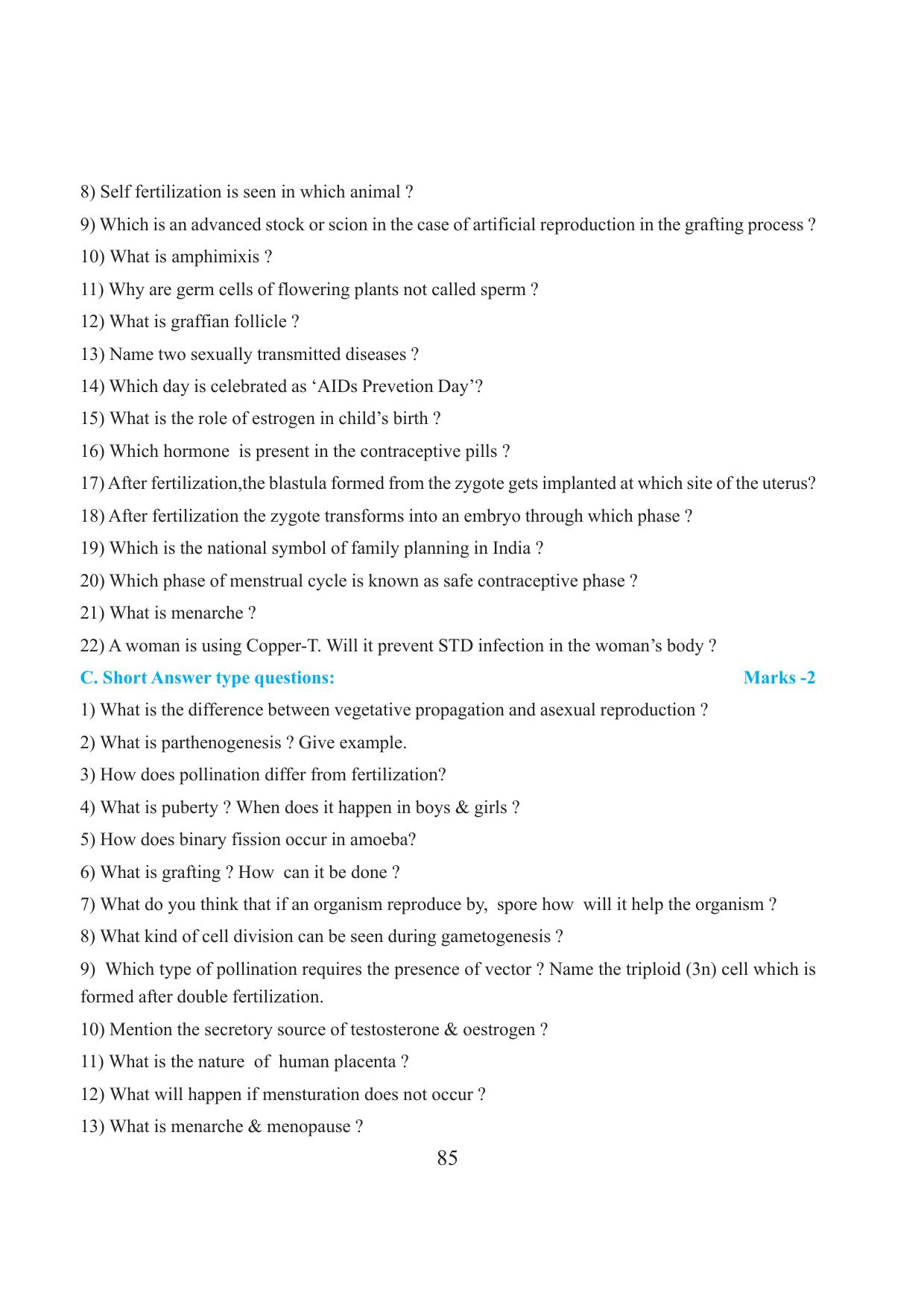 Tripura Board Class 10 Science English Version Workbooks - Page 91