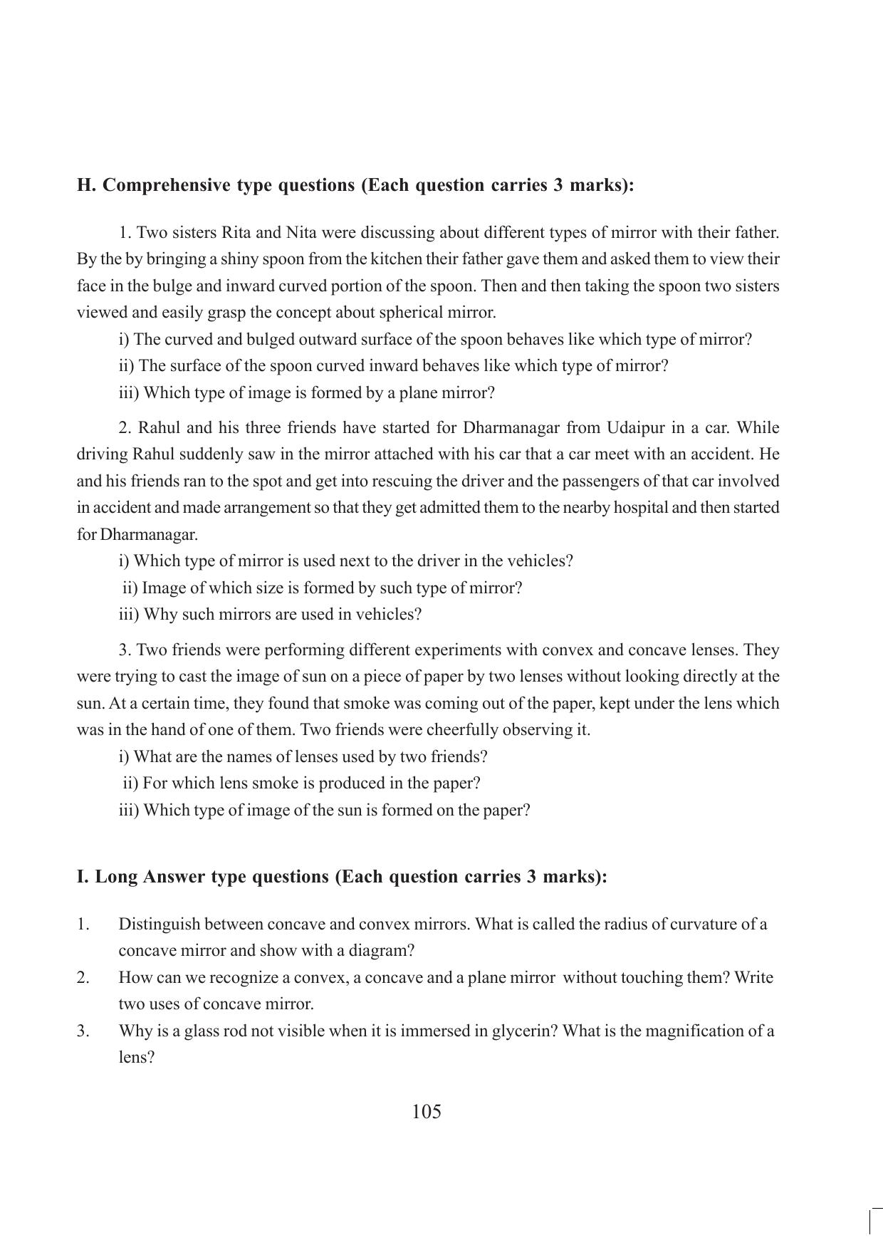 Tripura Board Class 10 Science English Version Workbooks - Page 111