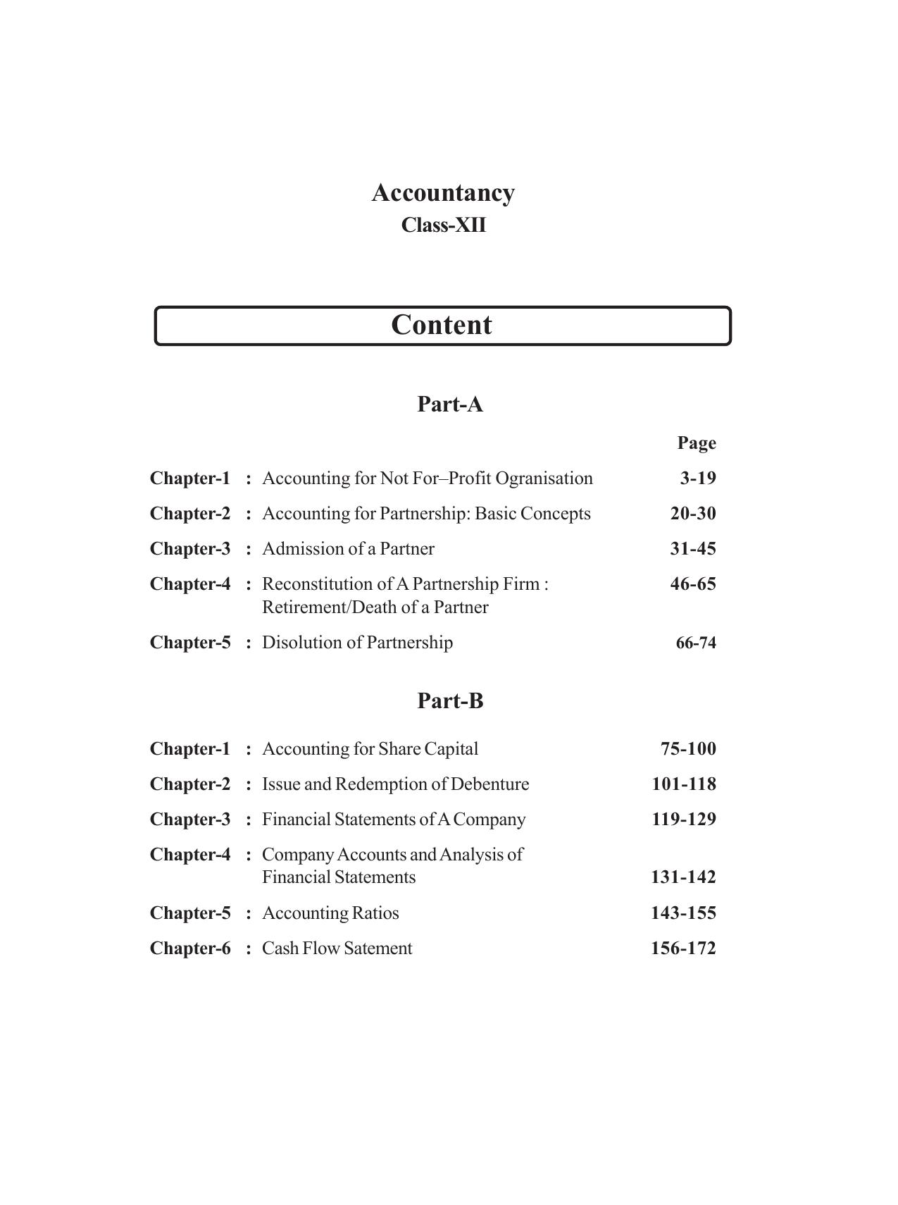 Tripura Board Class 12 Accountency English Version Workbooks - Page 5