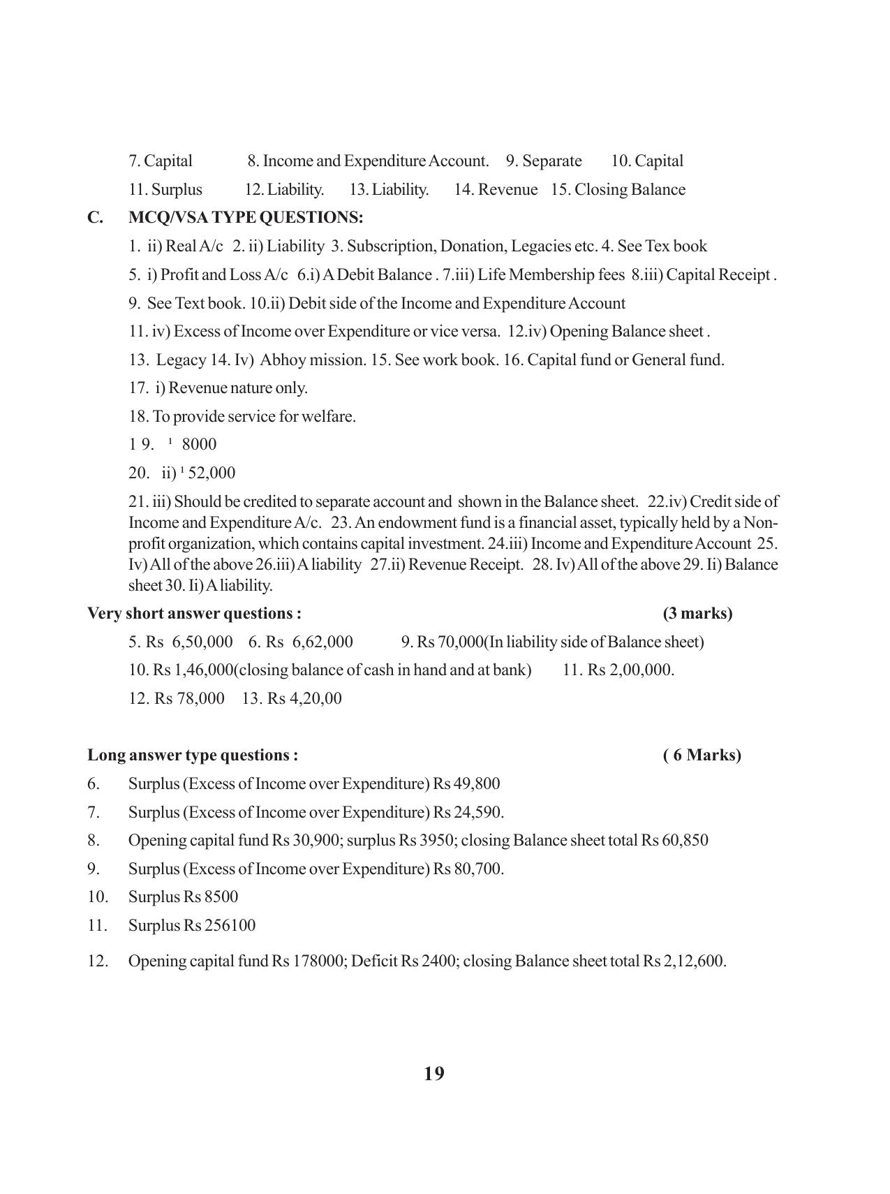 Tripura Board Class 12 Accountency English Version Workbooks - Page 23