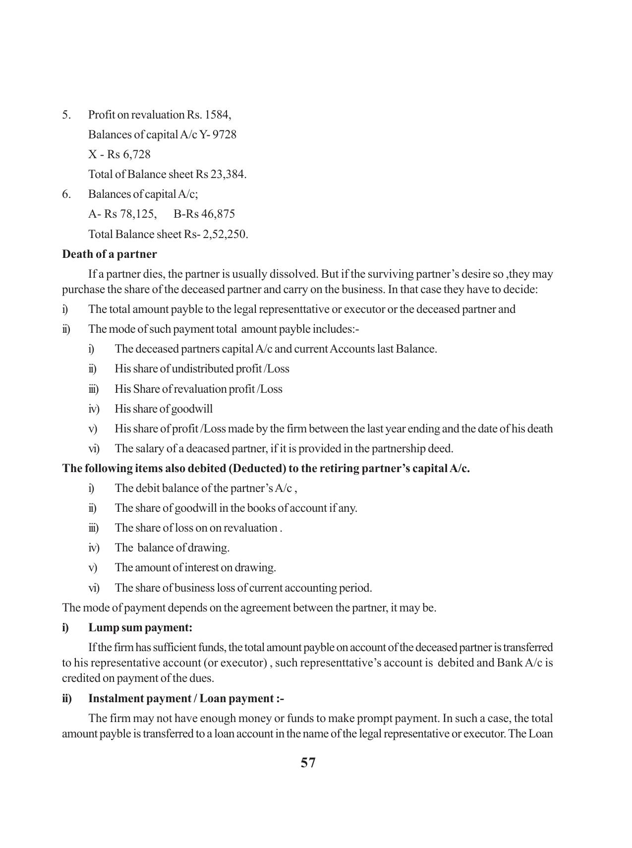 Tripura Board Class 12 Accountency English Version Workbooks - Page 61