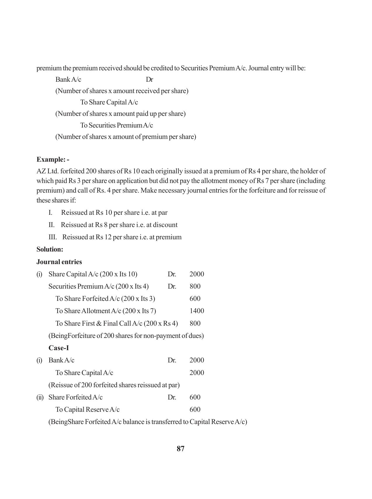Tripura Board Class 12 Accountency English Version Workbooks - Page 91