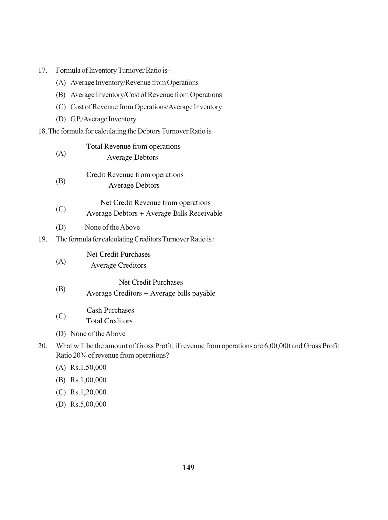 Tripura Board Class 12 Accountency English Version Workbooks - Page 153