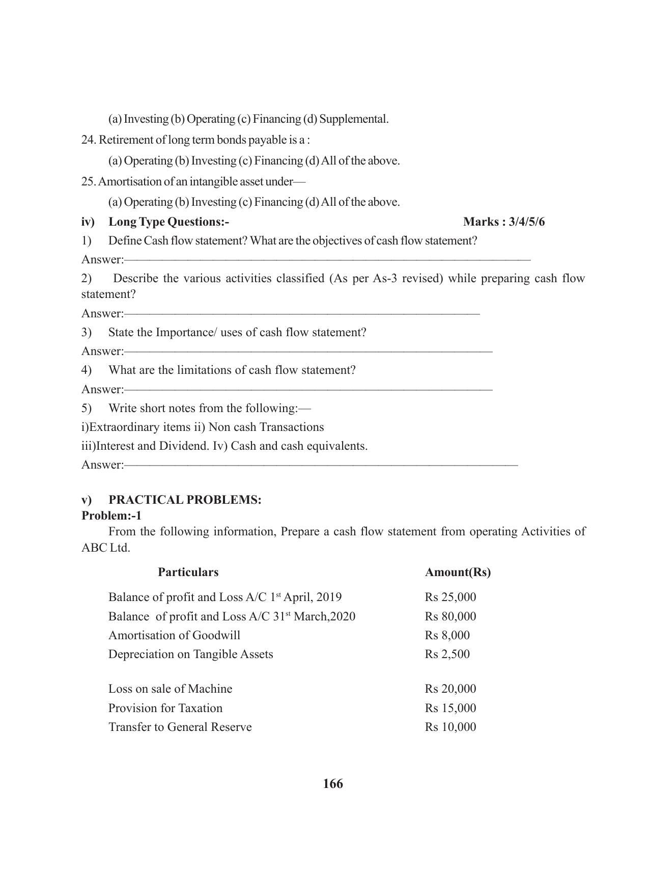 Tripura Board Class 12 Accountency English Version Workbooks - Page 170