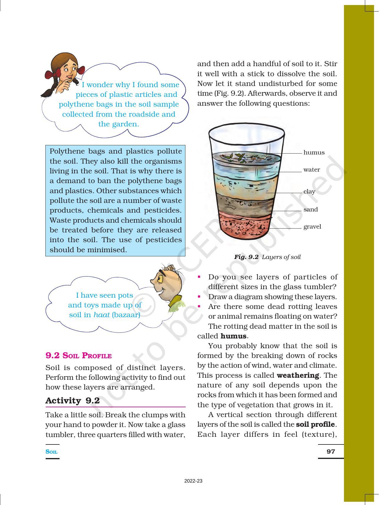 NCERT Book for Class 7 Science: Chapter 9-Soil - IndCareer Docs