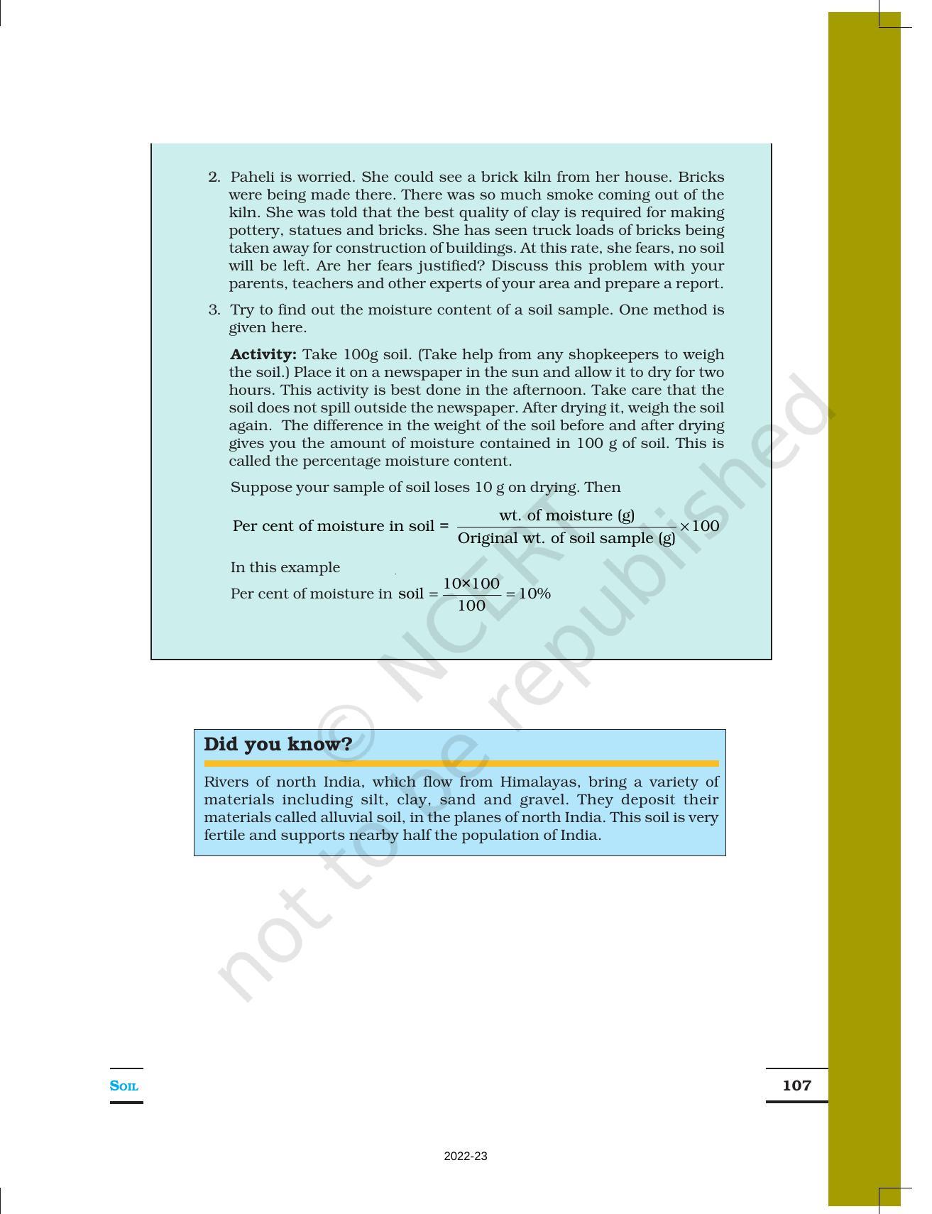 NCERT Book For Class 7 Science: Chapter 9-Soil - IndCareer Schools