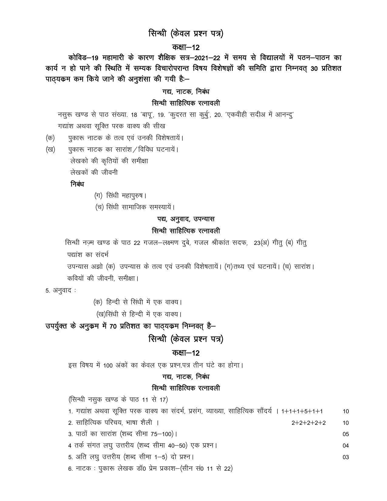 Up Board Class 6 English Grammar Syllabus